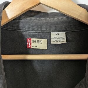 Levi's Charcoal Black Denim Shirt